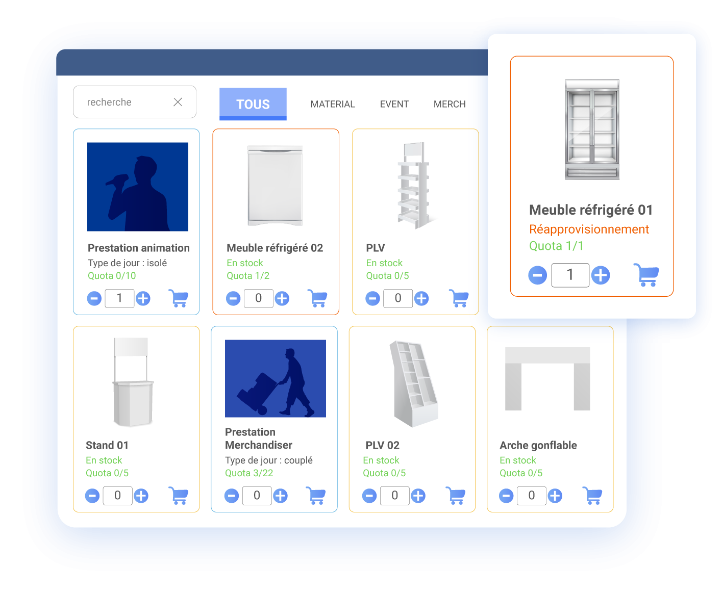 eCOS® Sales - Matériel & Services